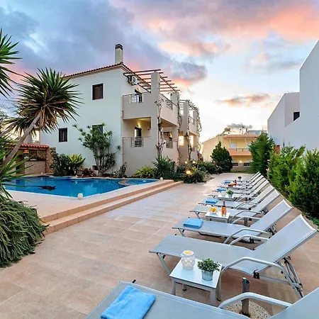 Azure Horizon Heated Pool At 550 M Réthymnon