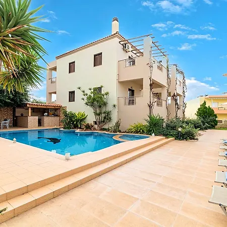 Azure Horizon Heated Pool At 550 M Rethymno (Crete)