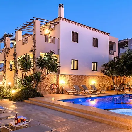 Azure Horizon Heated Pool At 550 M Rethymno