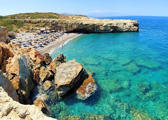 Villa Azure Horizon Heated Pool At 550 M Rethimnon
